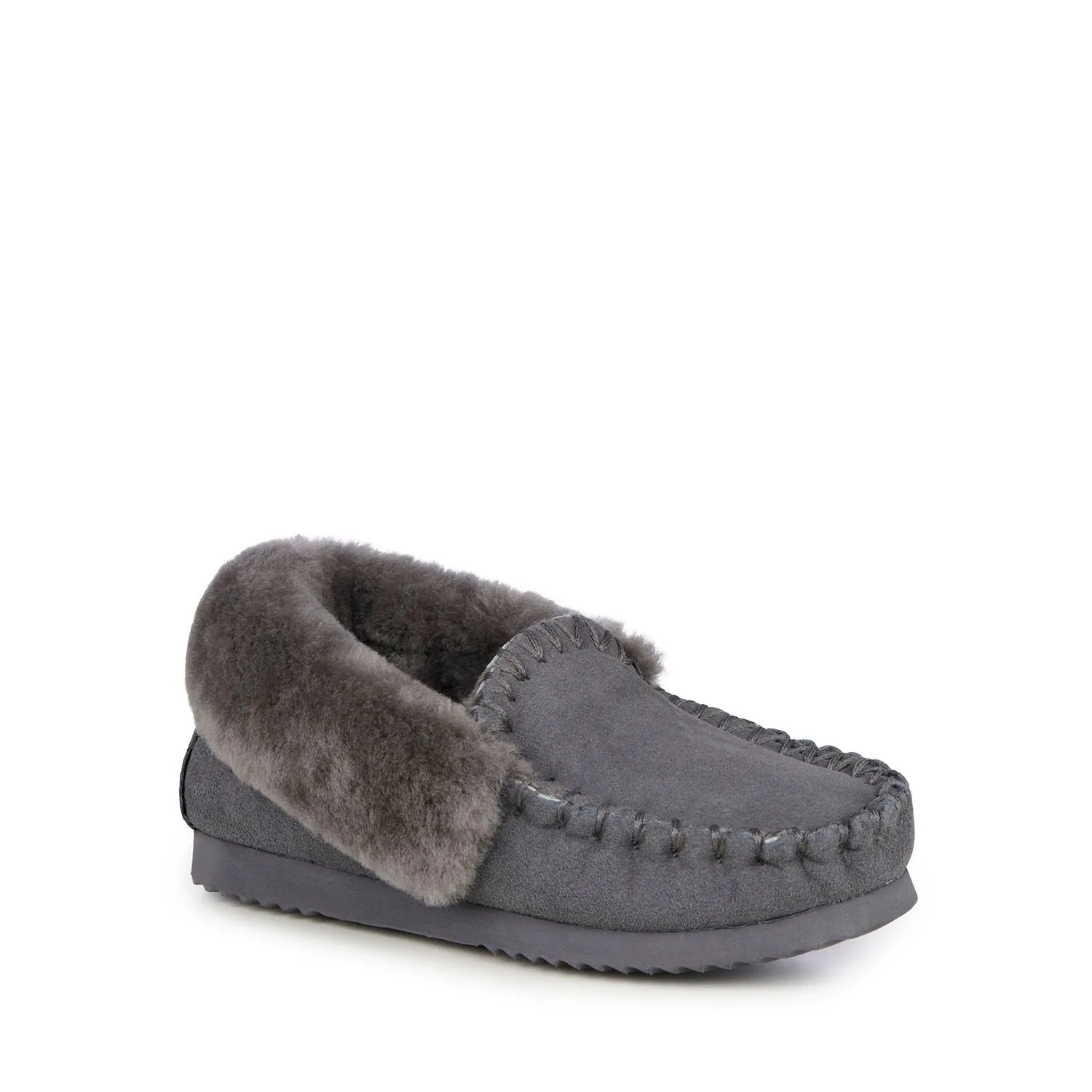 MOLLY MOCCASIN - Charcoal