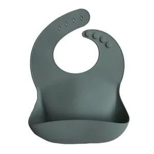 Mushie Bib (Cambridge Blue)