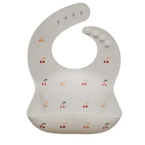 Mushie Bib (Cherries)