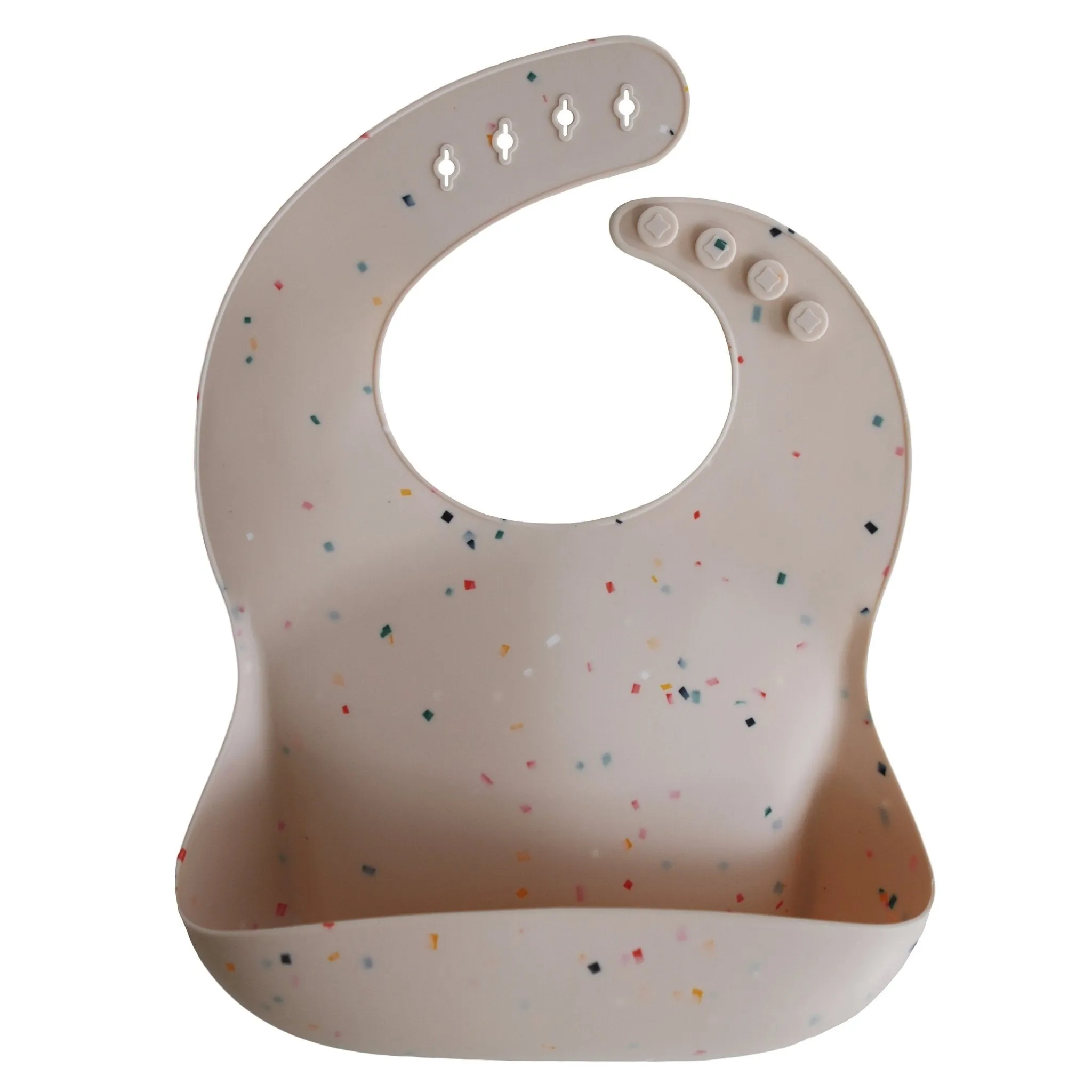 Mushie Bib (Vanilla Confetti)