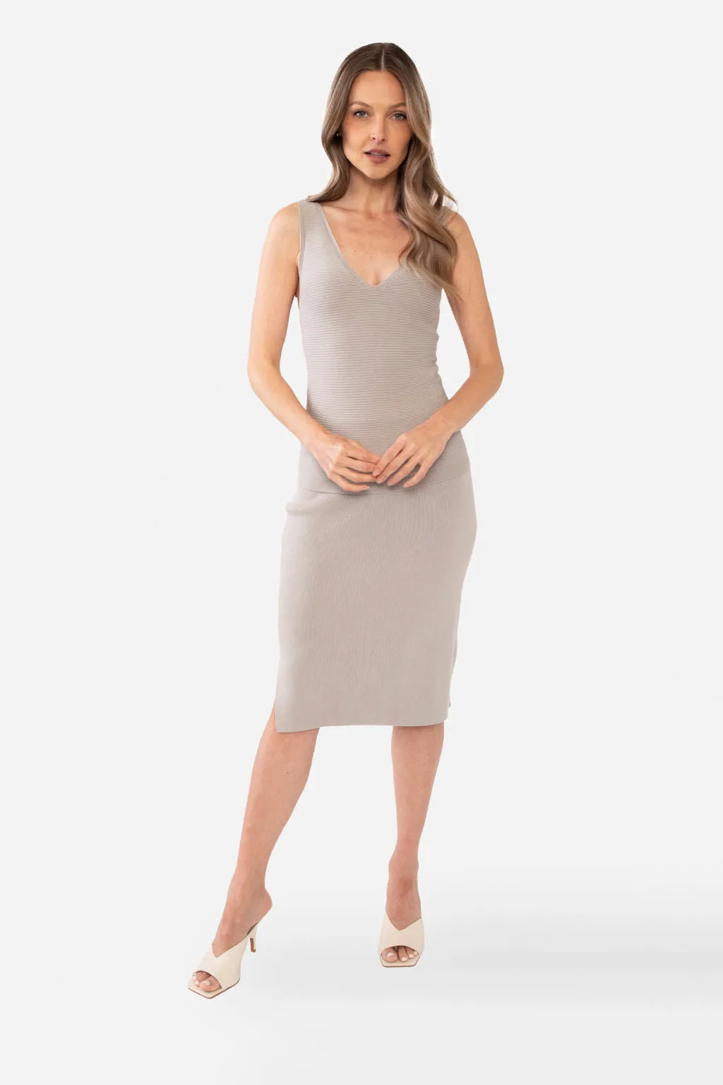 NATALIYA PENCIL SKIRT - NAVY