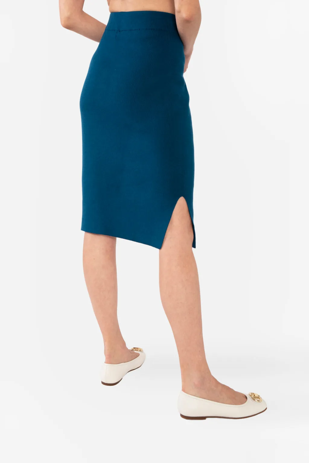 NATALIYA PENCIL SKIRT - NAVY
