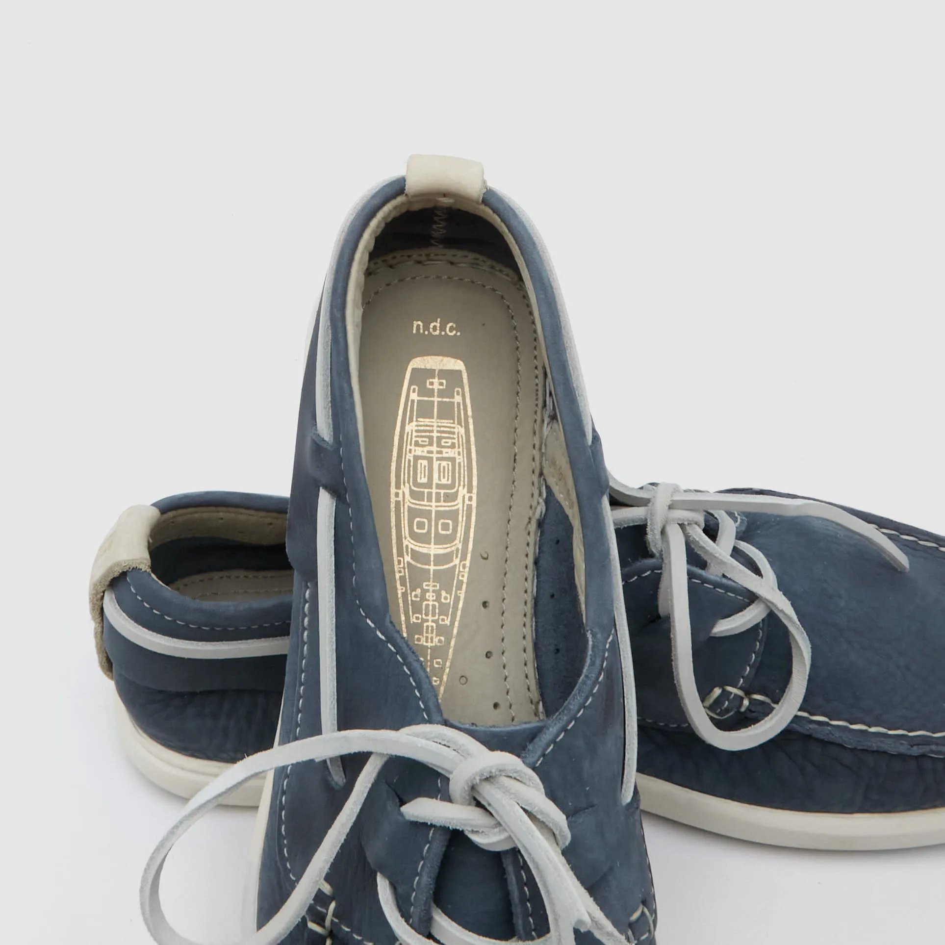 n.d.c. made by hand Alithia Vintage Wash Boat Shoes