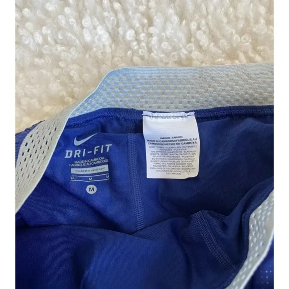 NIKE Women's Dri-Fit Blue Skort Skirt Running Tennis Size Medium