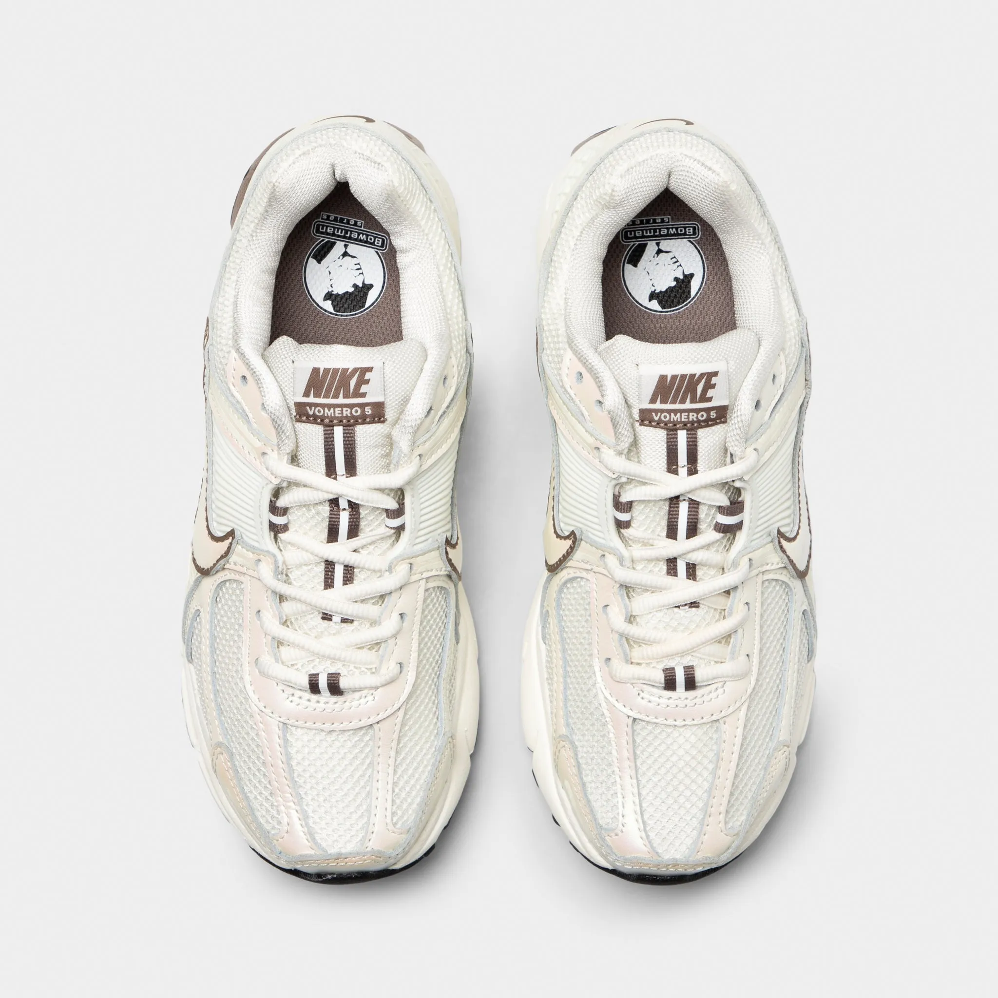 Nike Women's Zoom Vomero 5 Sail / Mink Brown - Black