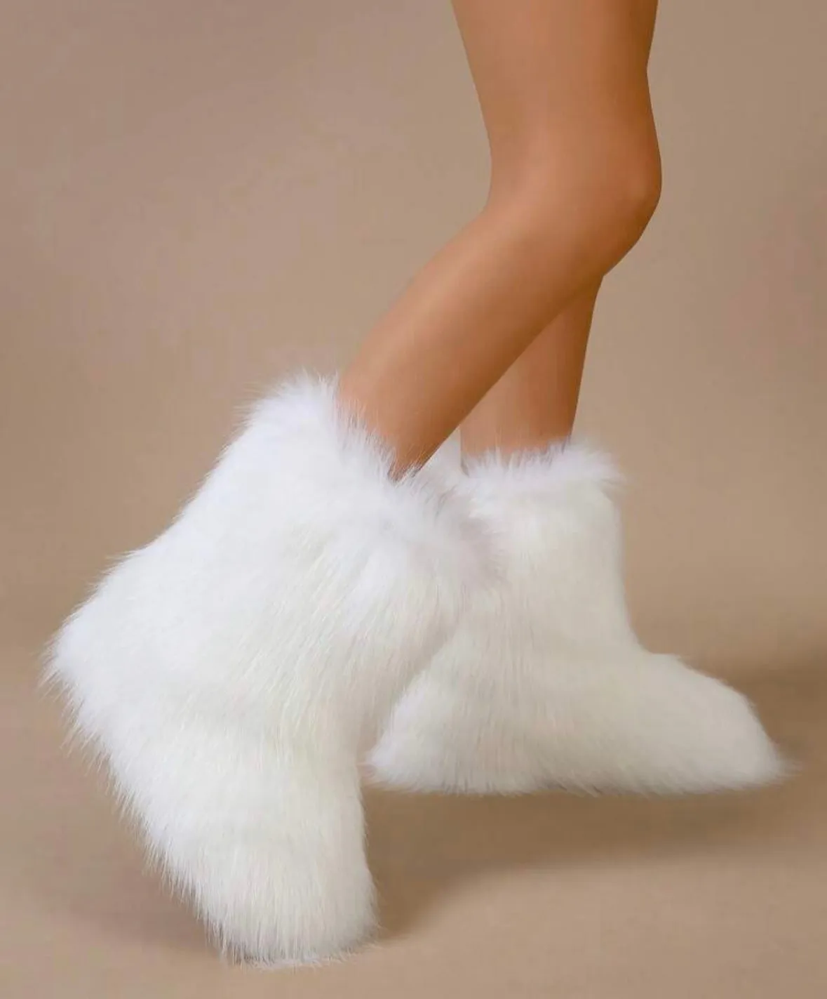 NINA FUR BOOTS