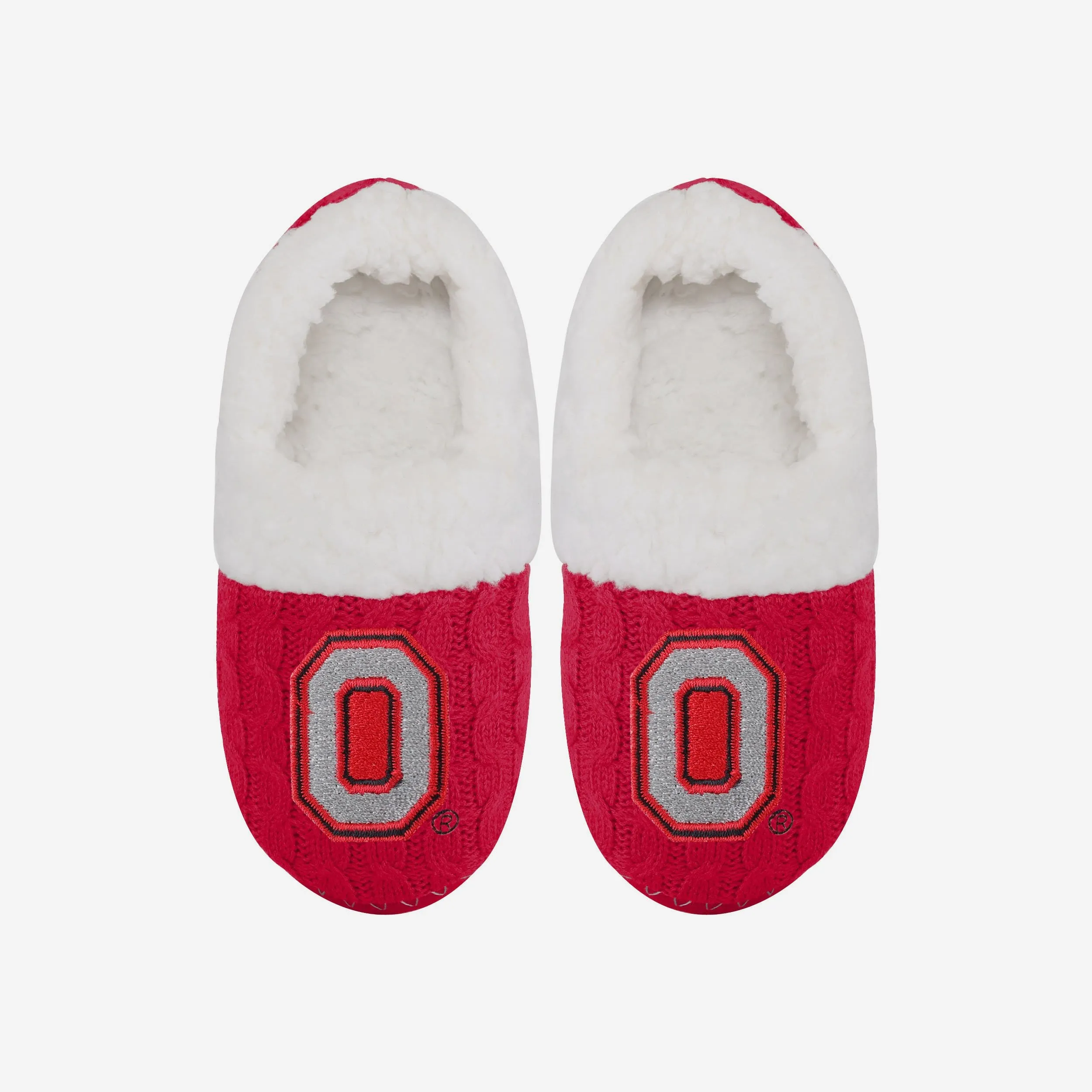 Ohio State Buckeyes Womens Team Color Moccasin Slipper
