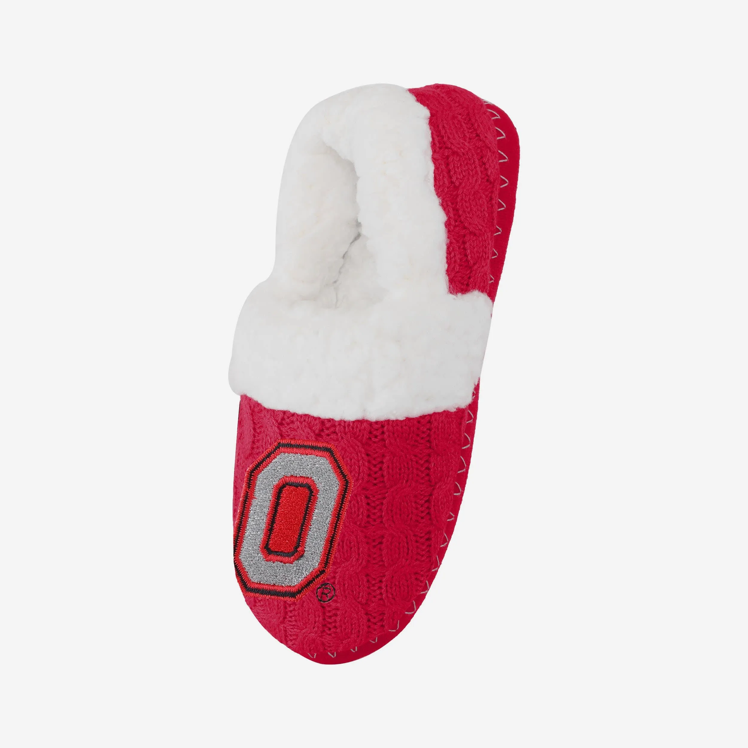 Ohio State Buckeyes Womens Team Color Moccasin Slipper
