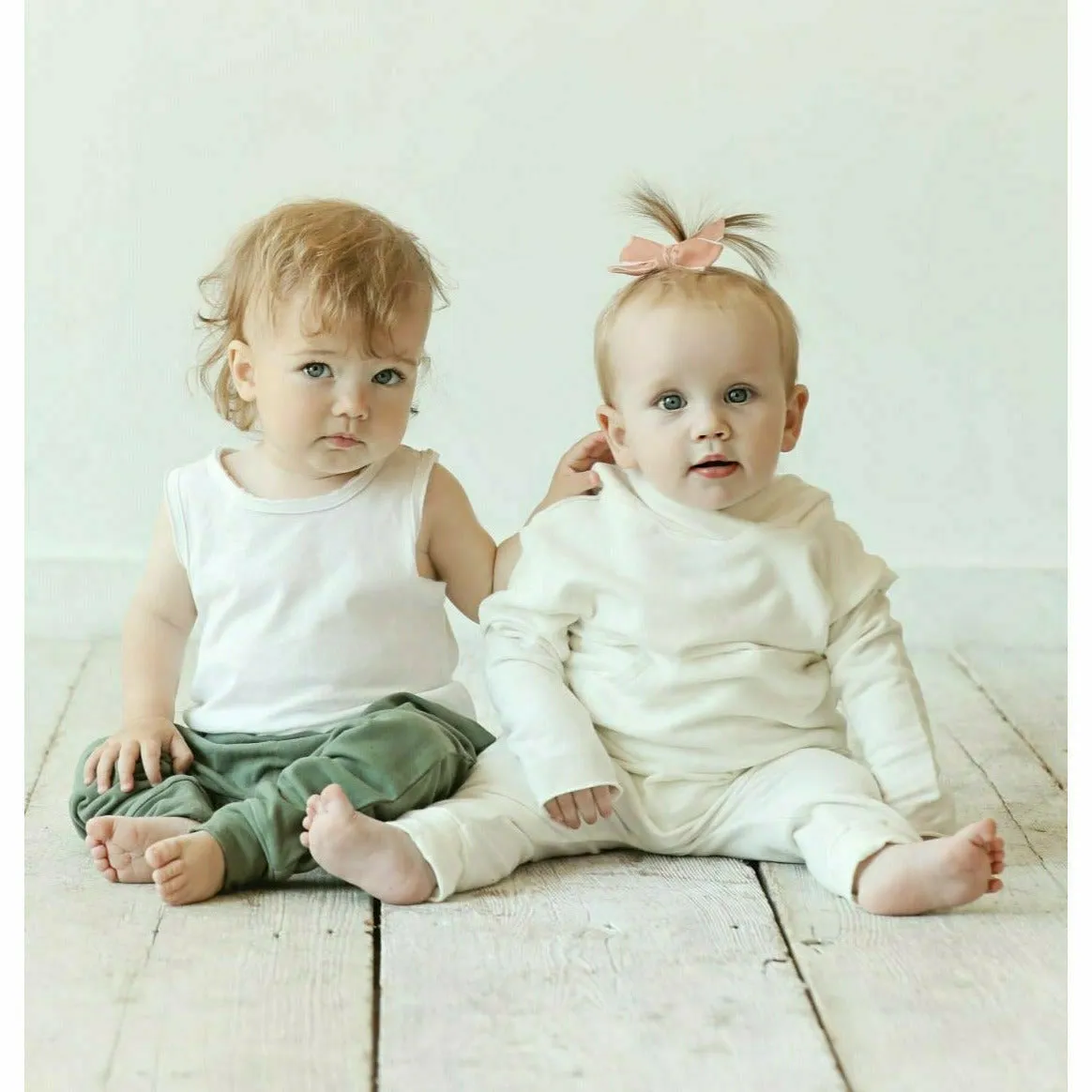 Organic Baby  Benji Hoodie Cream