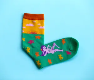 peek-a-boo socks