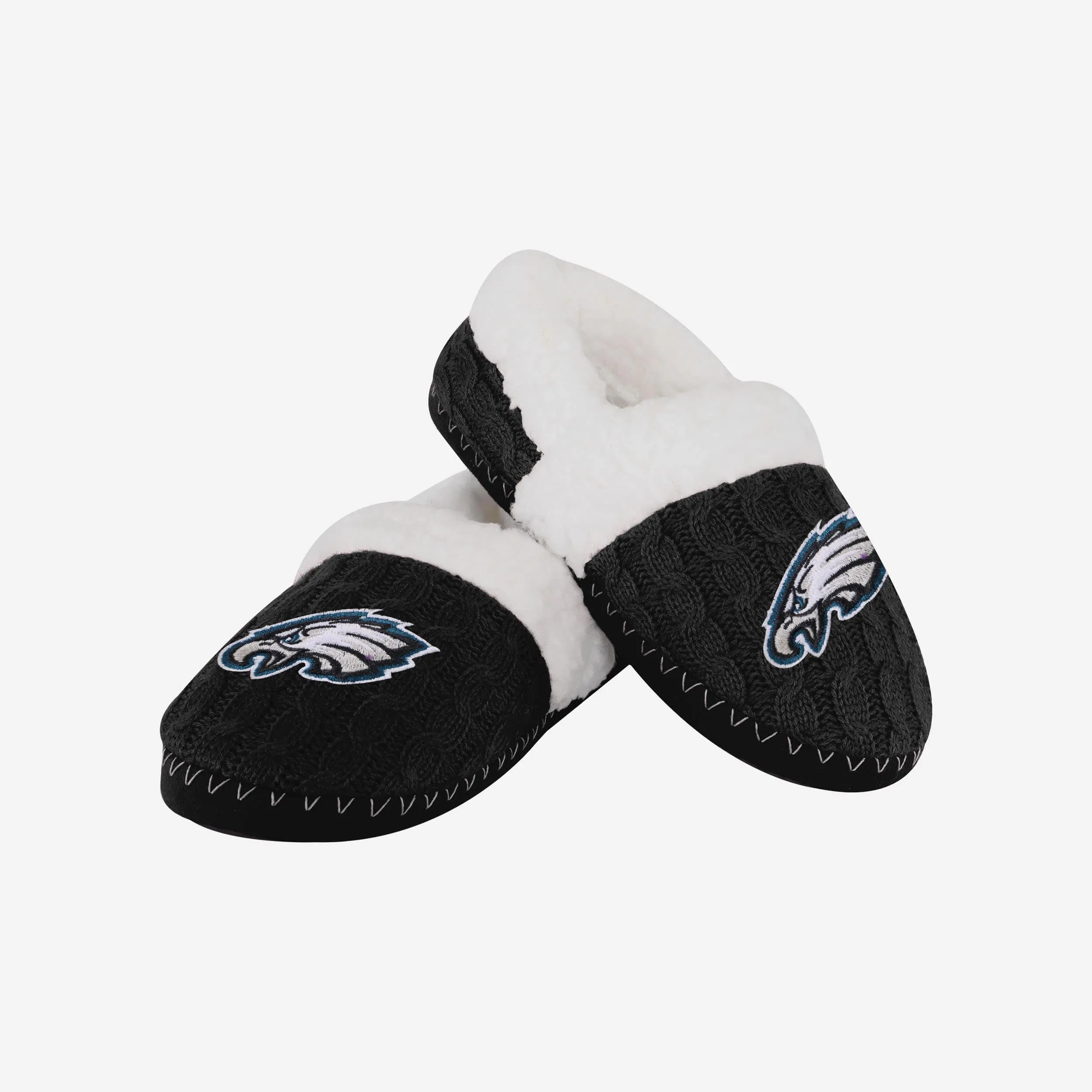 Philadelphia Eagles Womens Team Color Moccasin Slipper