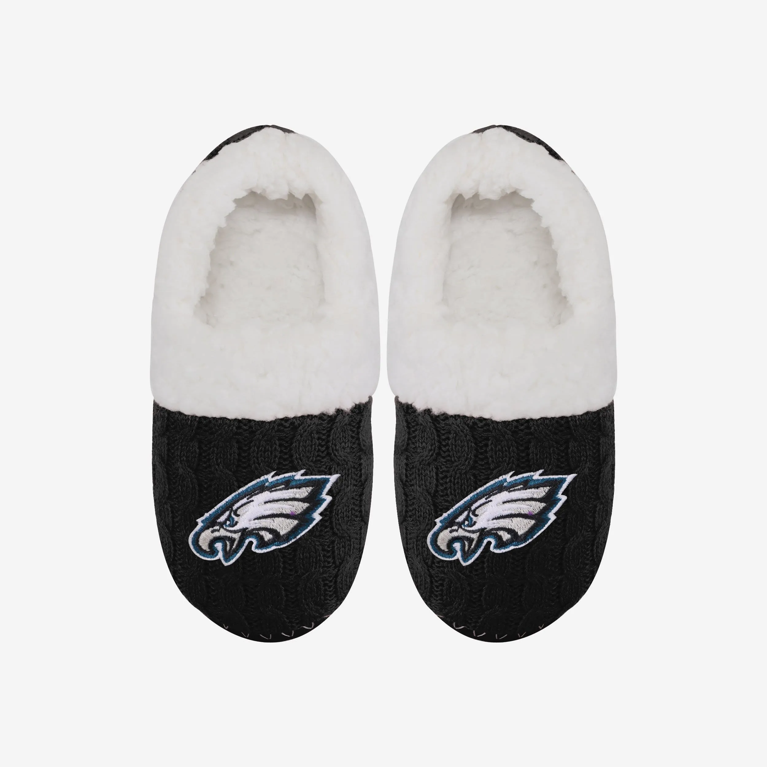 Philadelphia Eagles Womens Team Color Moccasin Slipper