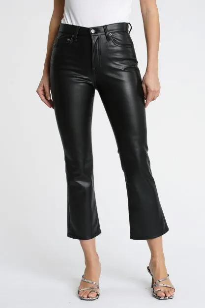 PISTOLA LENNON FAUX LEATHER HIGH RISE CROP BOOT