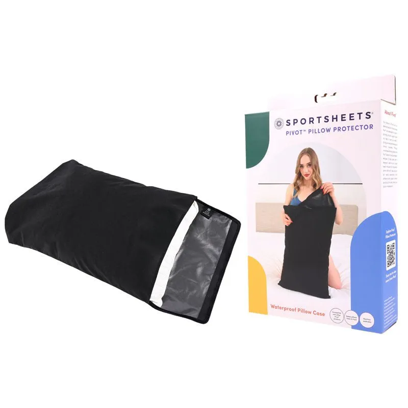 Pivot Waterproof Pillow Protector - Black