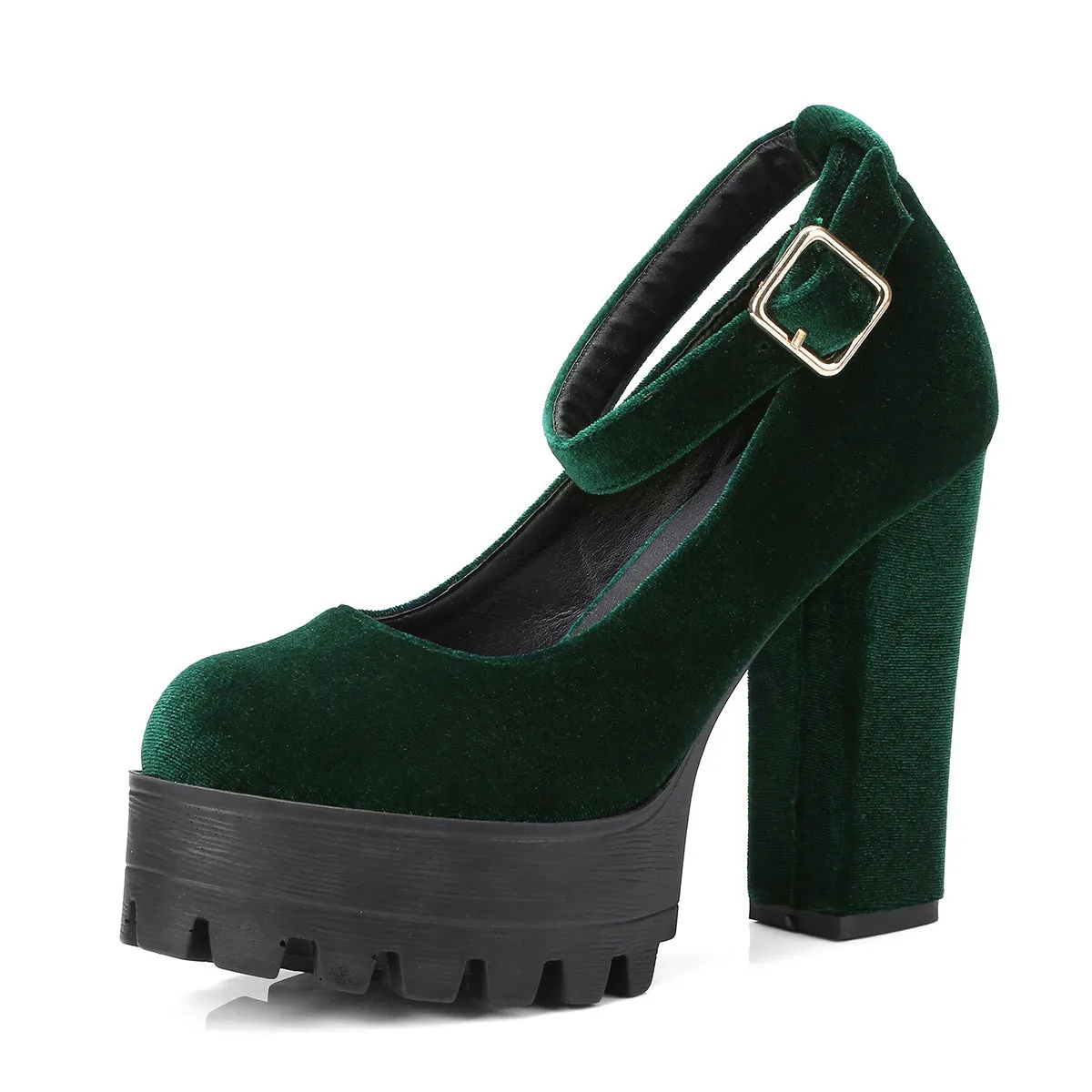 Platform Shoes With Thick Heel