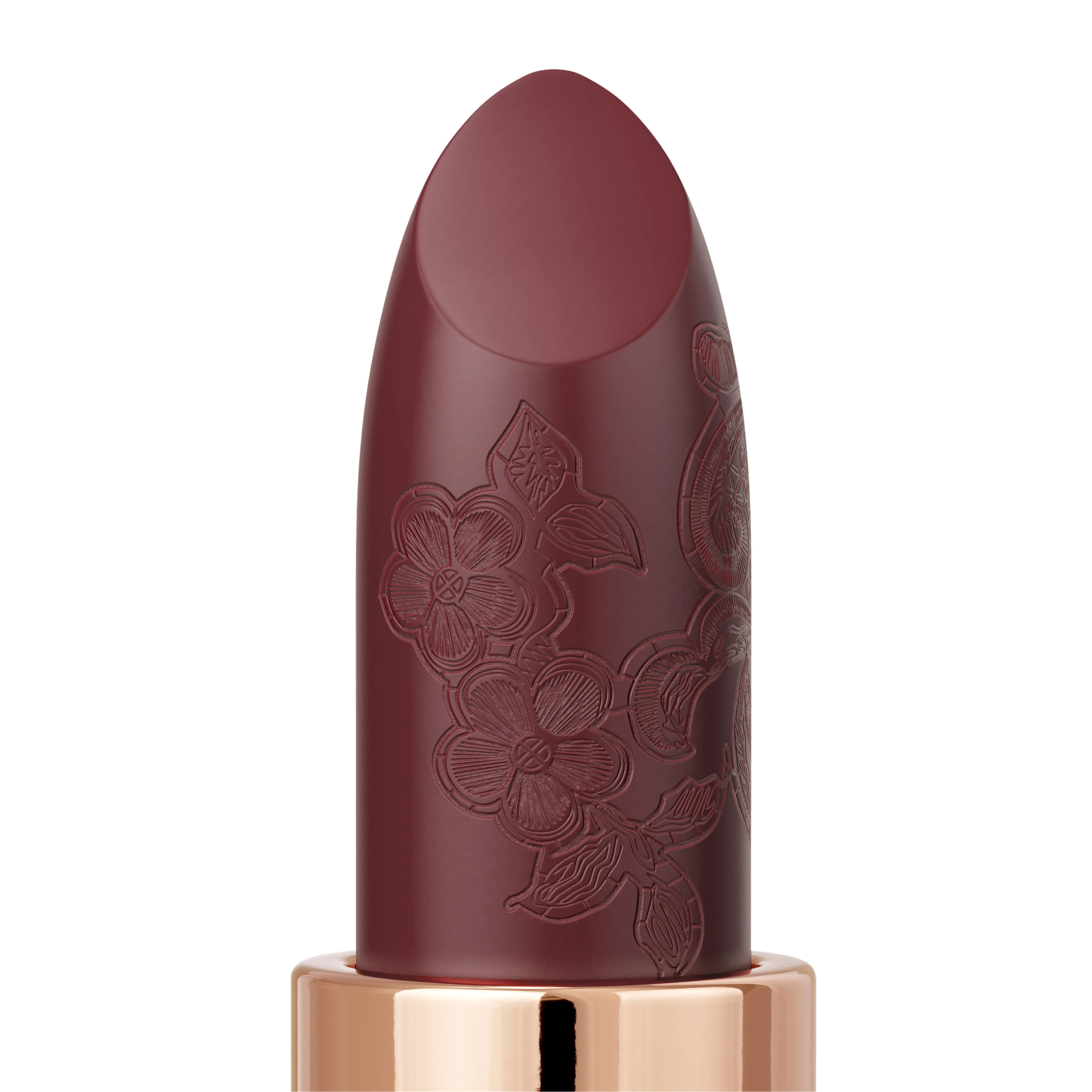 Plum Red Lipstick