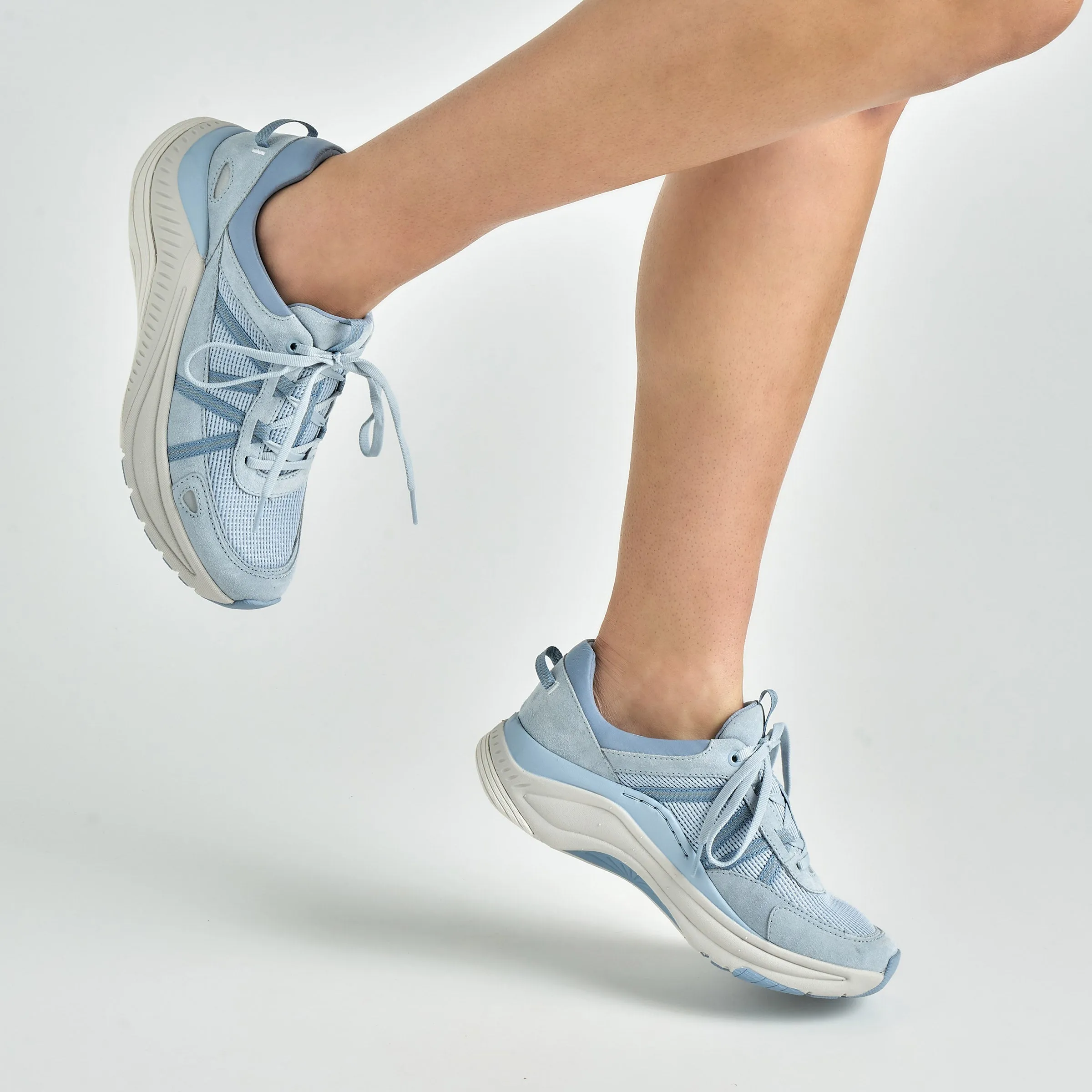 Poppy Sky Suede