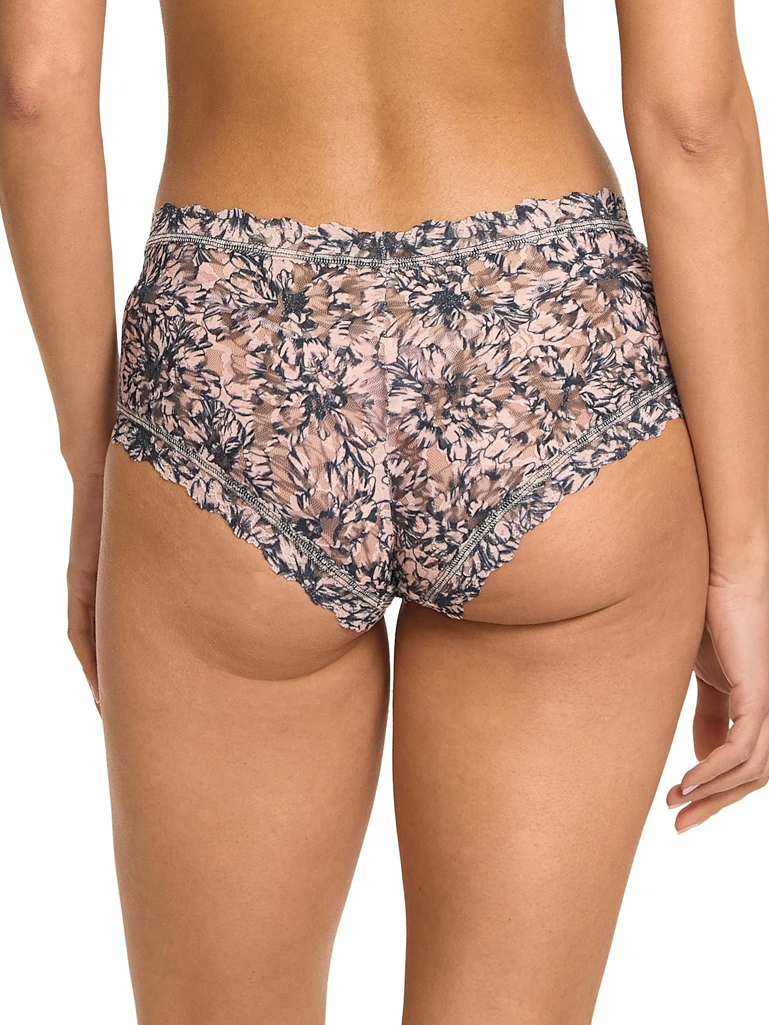 Printed Signature Lace® Boyshort Outline