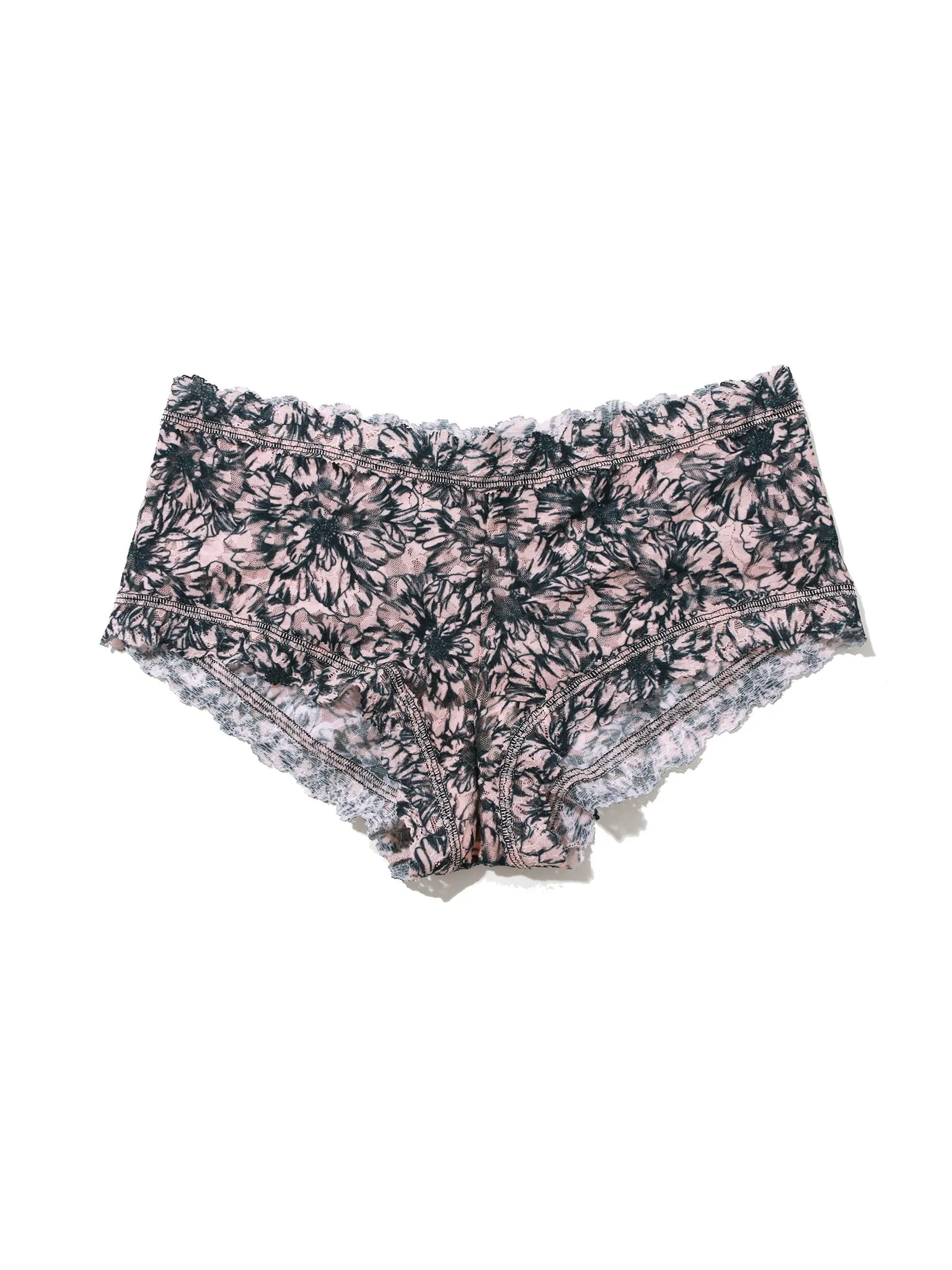 Printed Signature Lace® Boyshort Outline