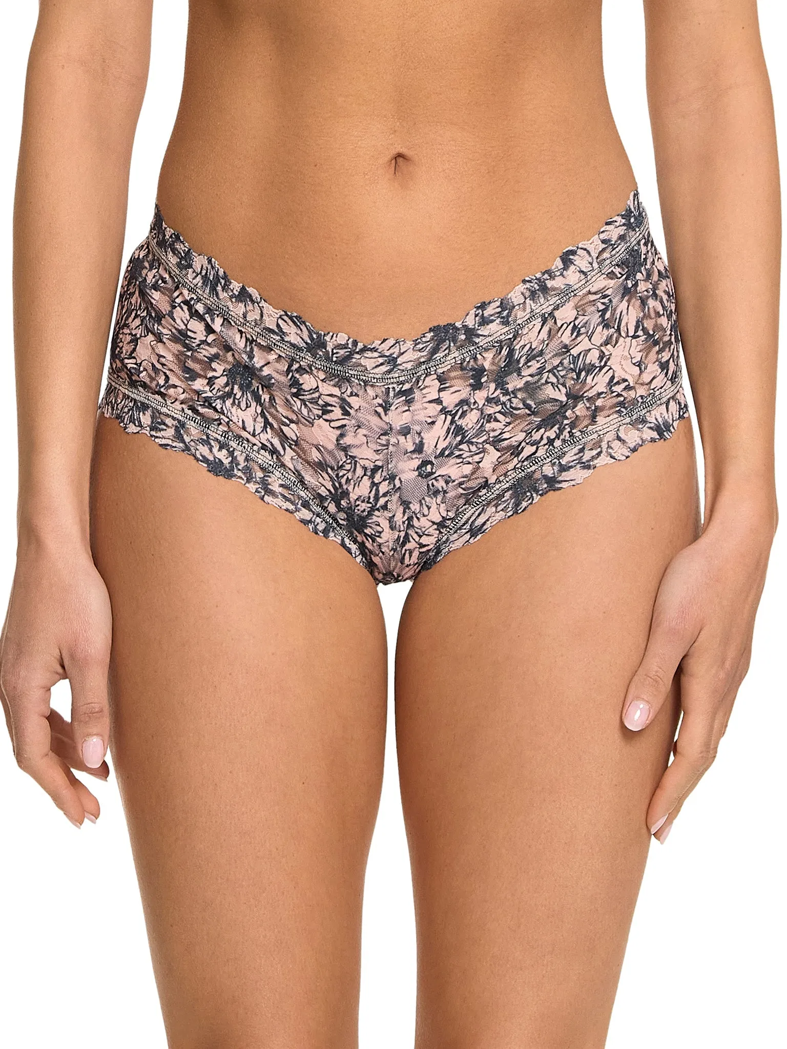 Printed Signature Lace® Boyshort Outline