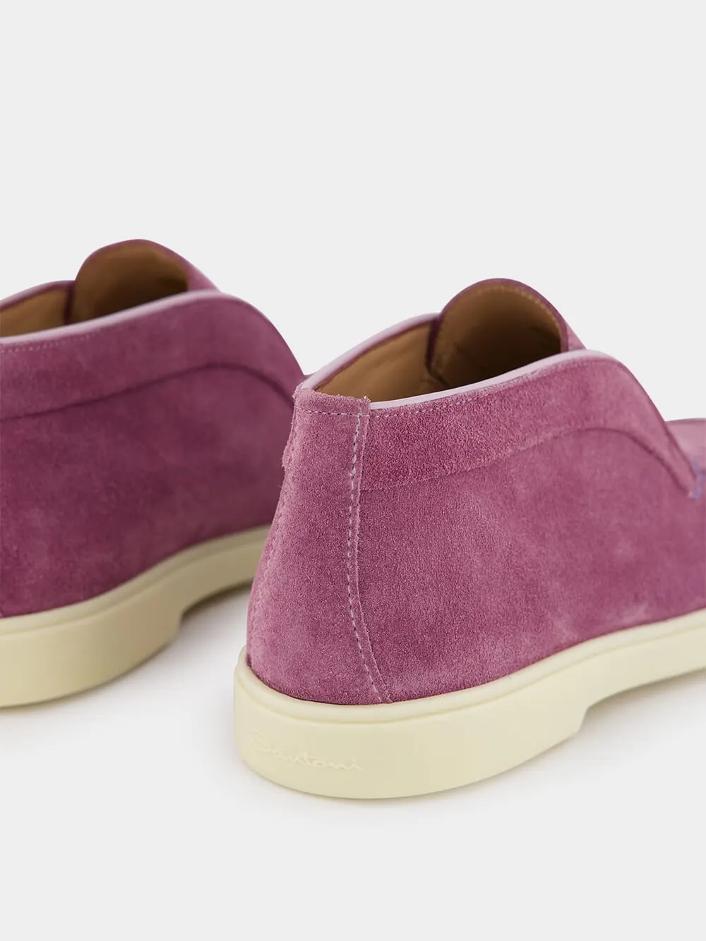 Purple Suede Desert Boot