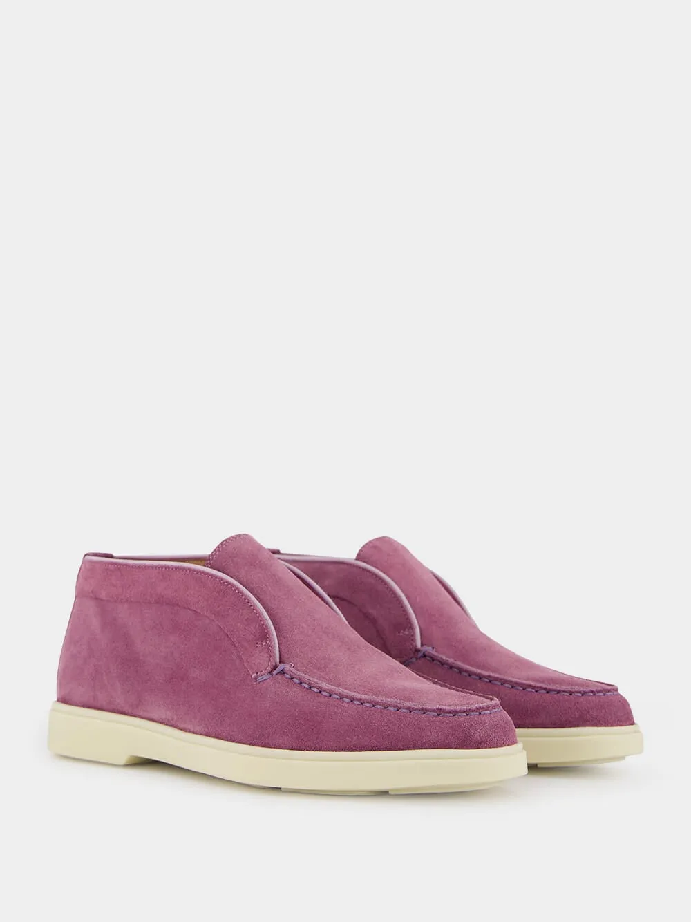 Purple Suede Desert Boot