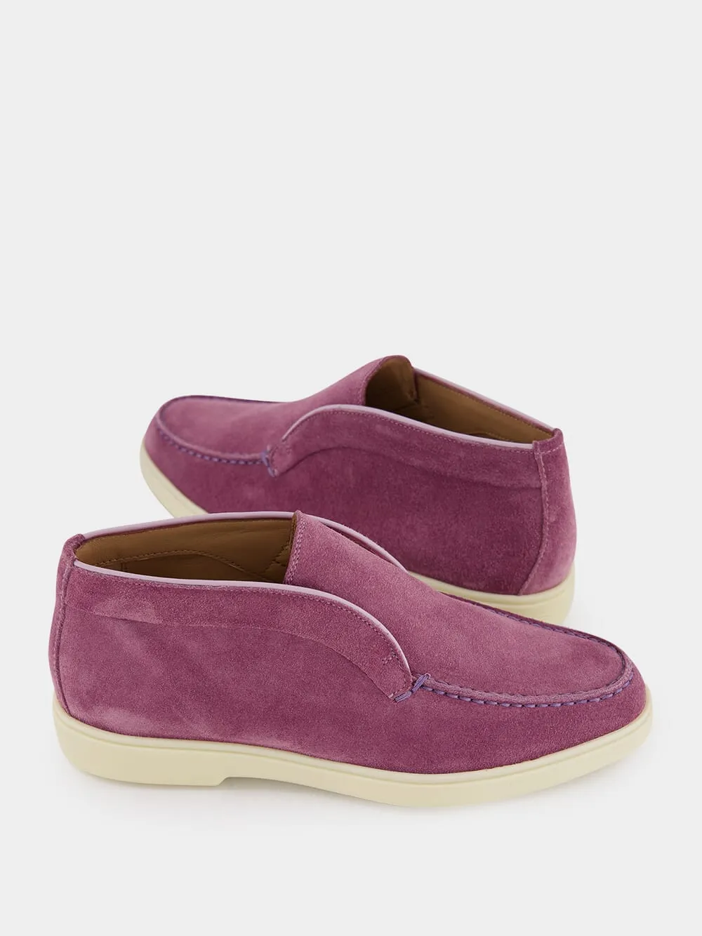 Purple Suede Desert Boot