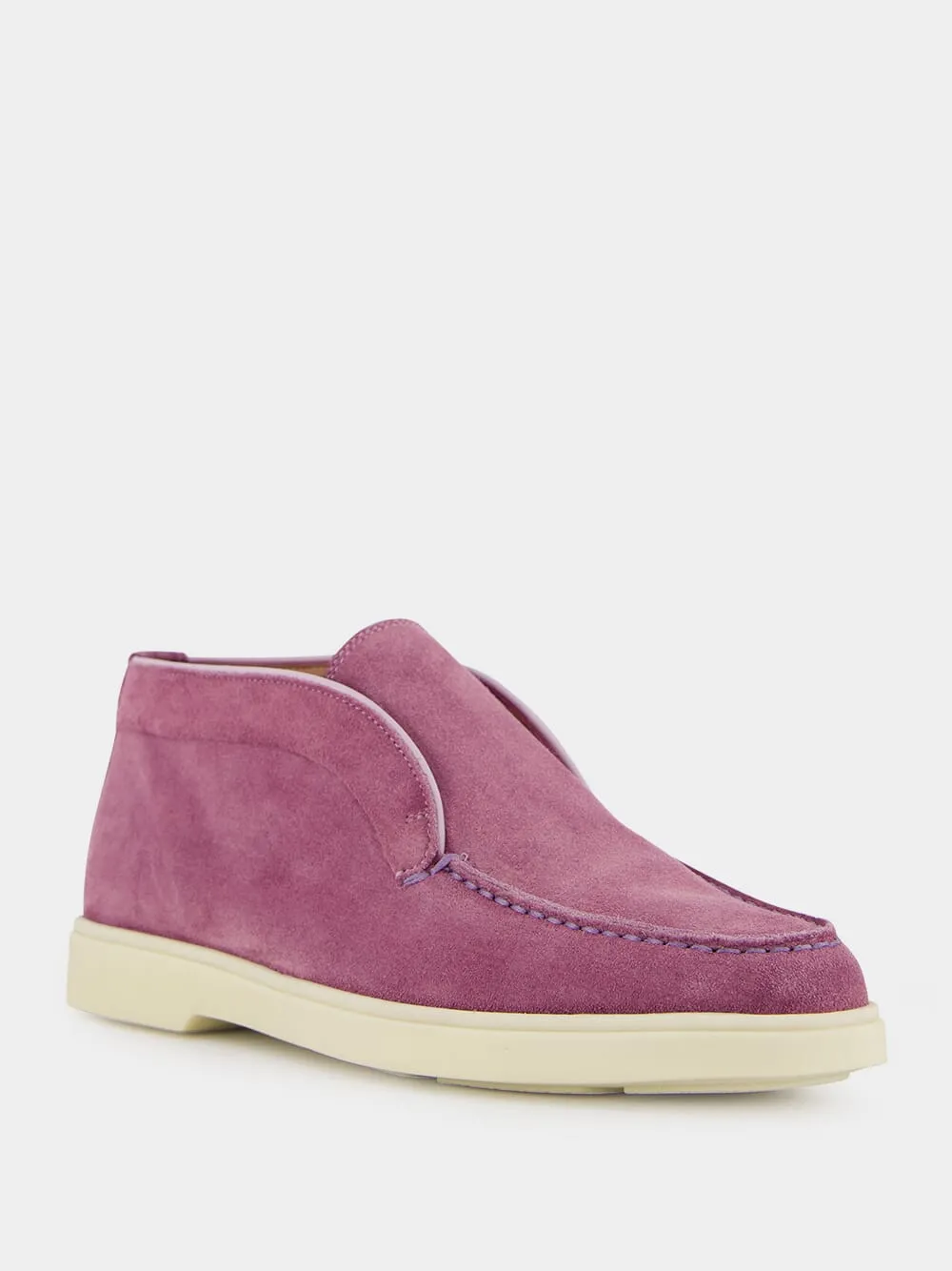 Purple Suede Desert Boot