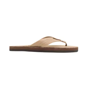 RAINBOW 101LTS00K/SRBR PREMIER LEATHER YTH'S (Medium) Sierra Brown Leather Narrow Strap Sandals