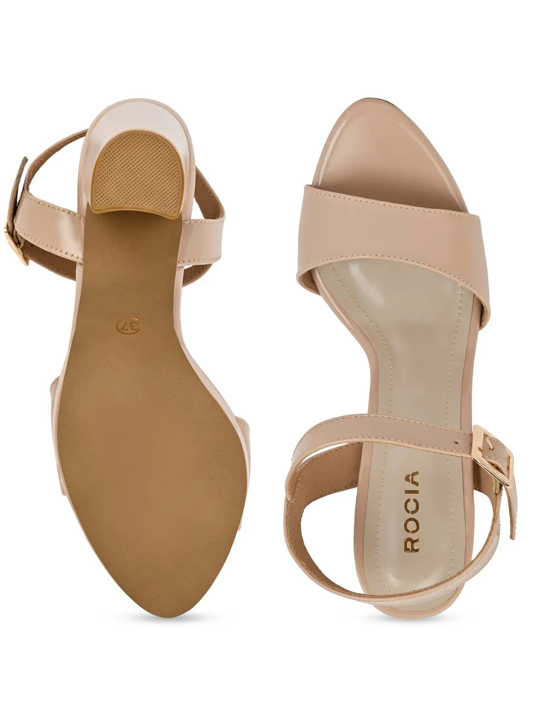 Rocia By Regal Beige Women Casual Stilettos