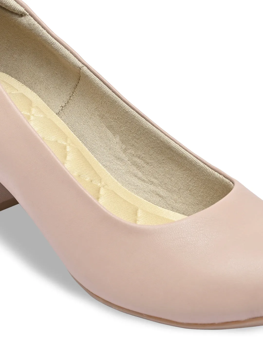 Rocia By Regal Nude Women Comfort Pumps
