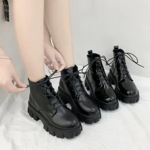 Rock Shoes Woman Boots Mid-Calf Booties Women Luxury Designer Boots