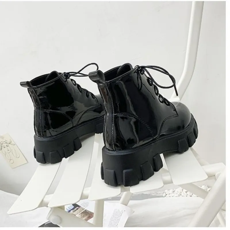 Rock Shoes Woman Boots Mid-Calf Booties Women Luxury Designer Boots