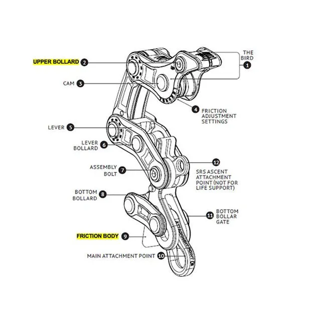 ROPE RUNNER VERTEC REPLACEMENT PARTS