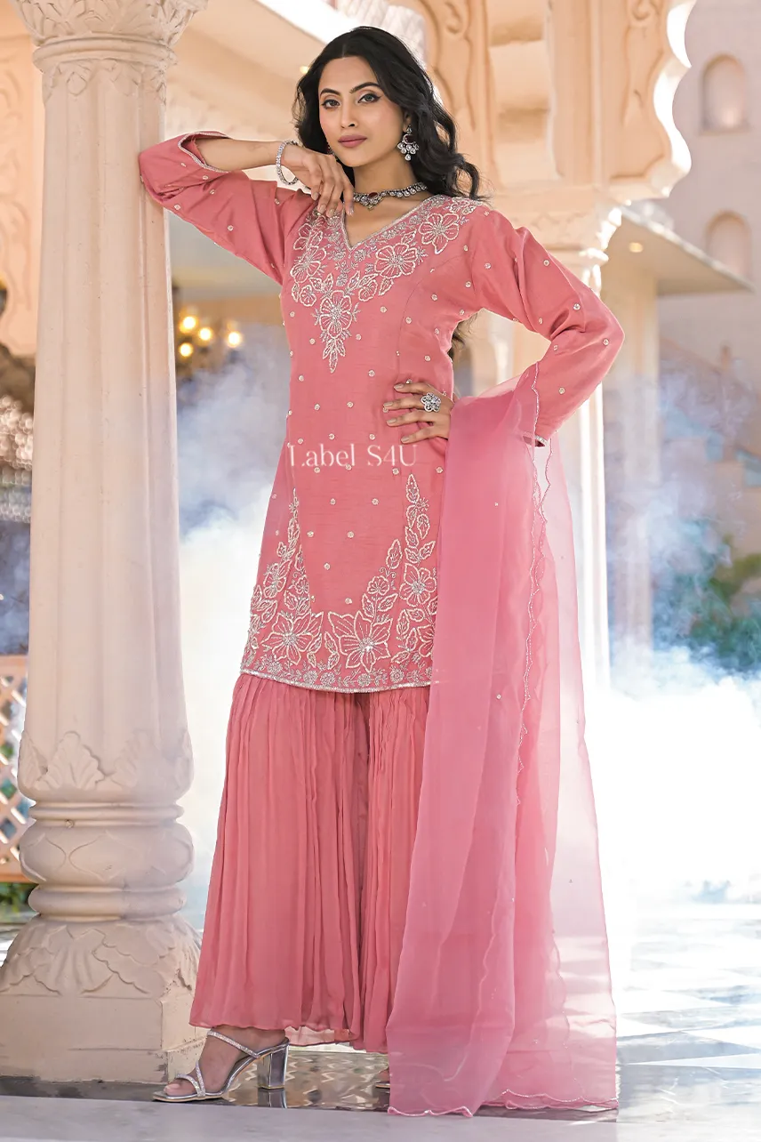 Saba- Sharara Set