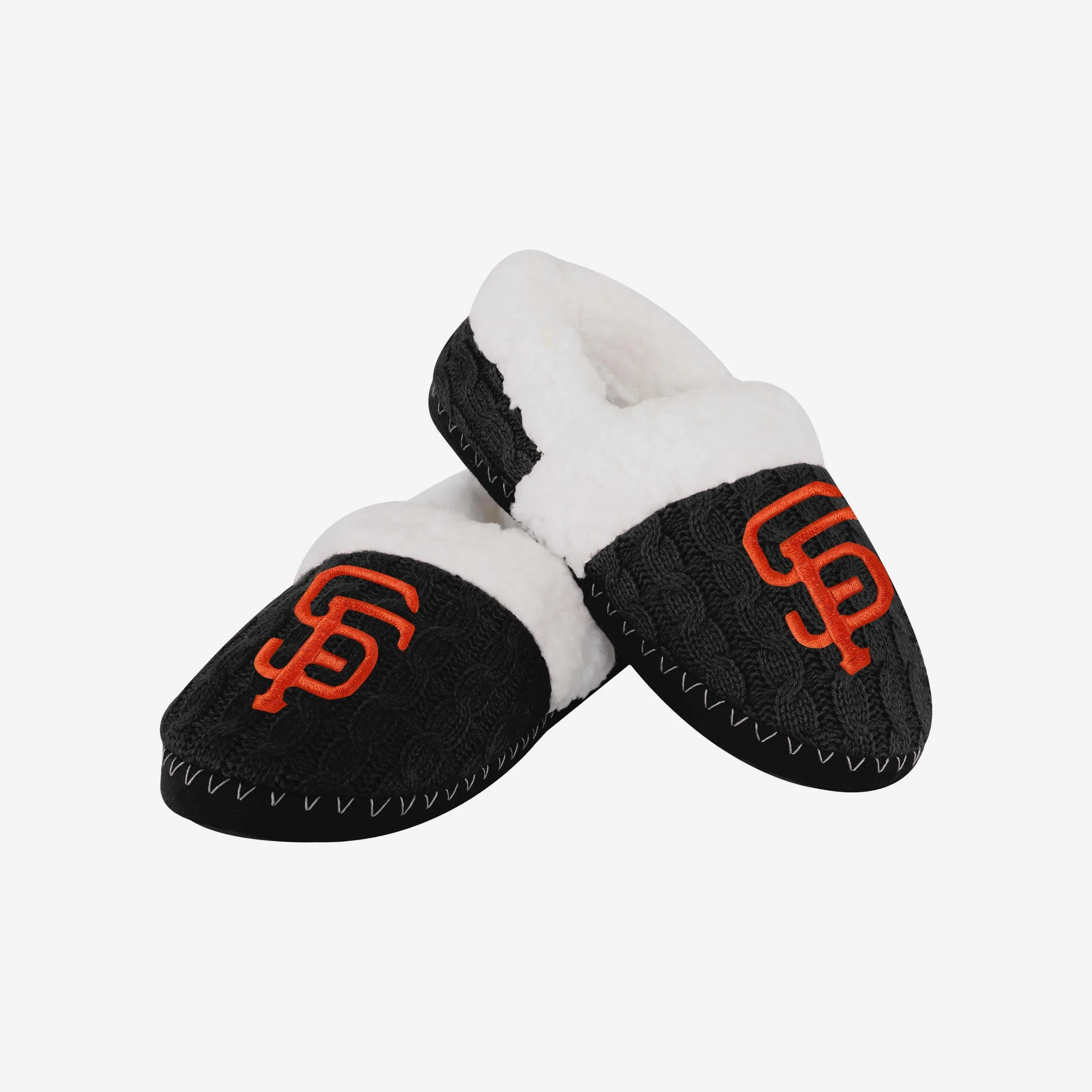 San Francisco Giants Womens Team Color Moccasin Slipper
