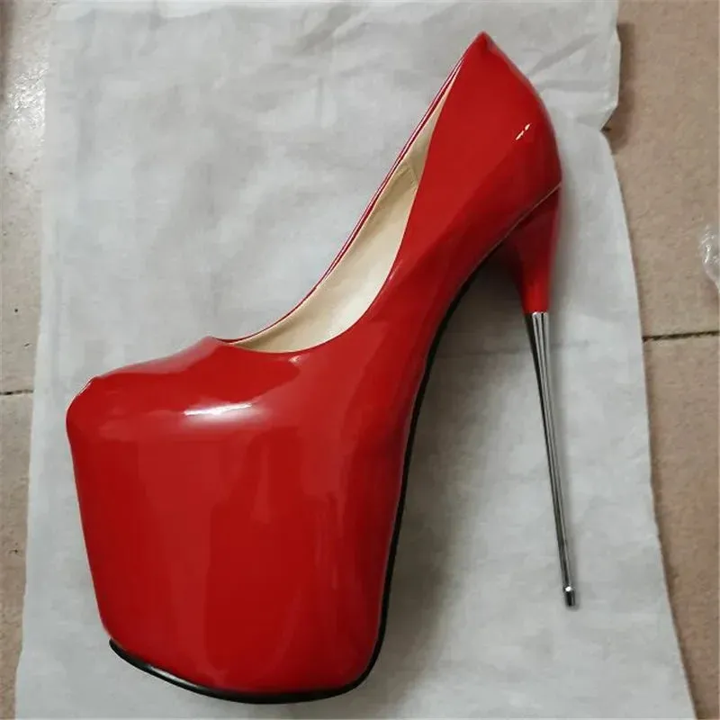 Shallow Mouth Women's Shoes 19cm Thin Heels Cosplay Pumps