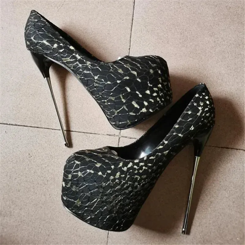 Shallow Mouth Women's Shoes 19cm Thin Heels Cosplay Pumps