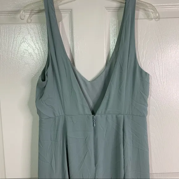 Show Me Your Mumu Jenn Maxi Dress Silver Sage