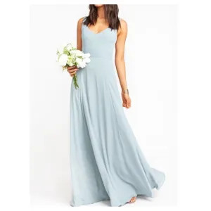 Show Me Your Mumu Jenn Maxi Dress Silver Sage