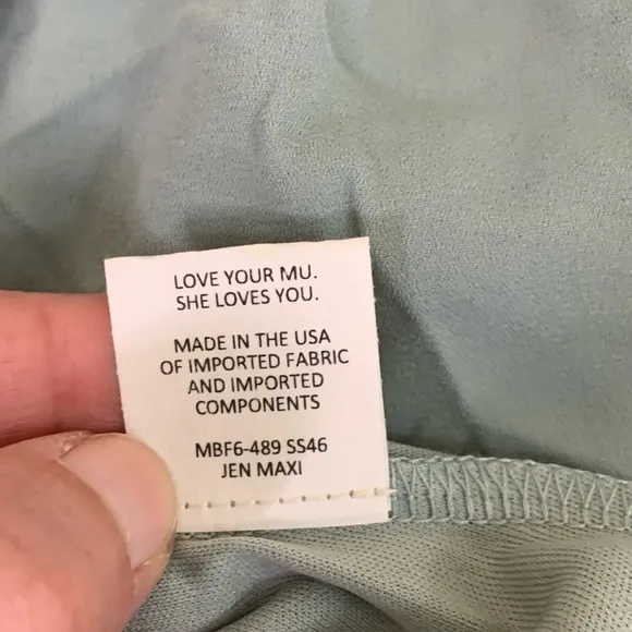 Show Me Your Mumu Jenn Maxi Dress Silver Sage