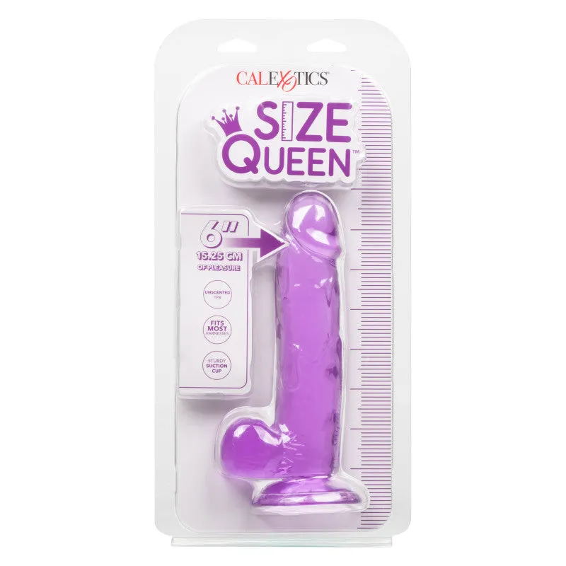 Size Queen 6 Inch - Purple
