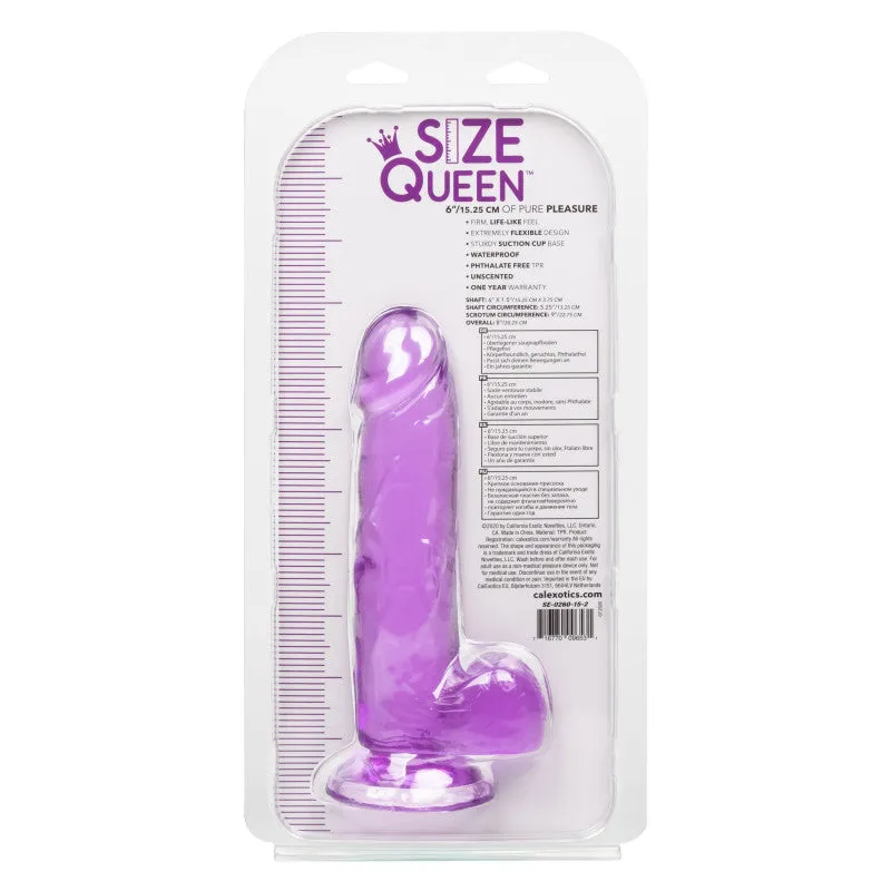Size Queen 6 Inch - Purple