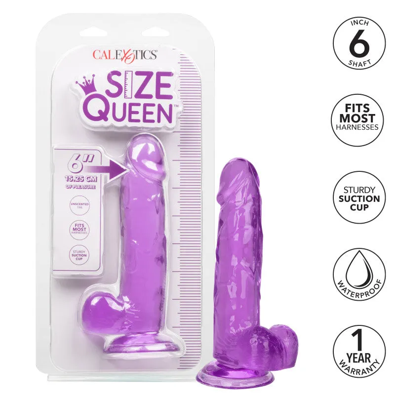 Size Queen 6 Inch - Purple