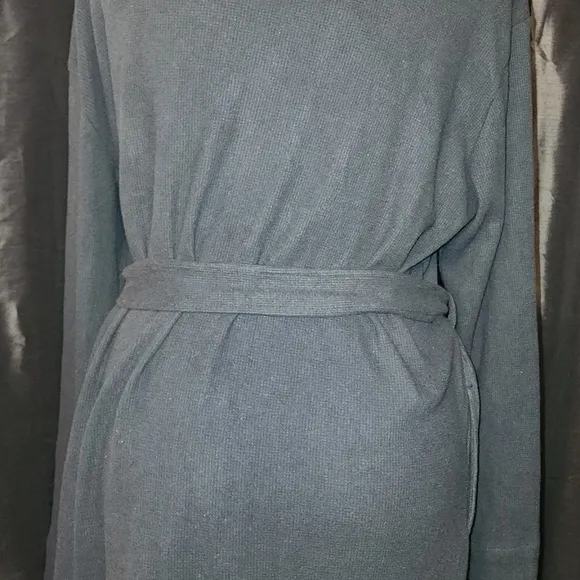 SKIMS light ribbed comfy robe