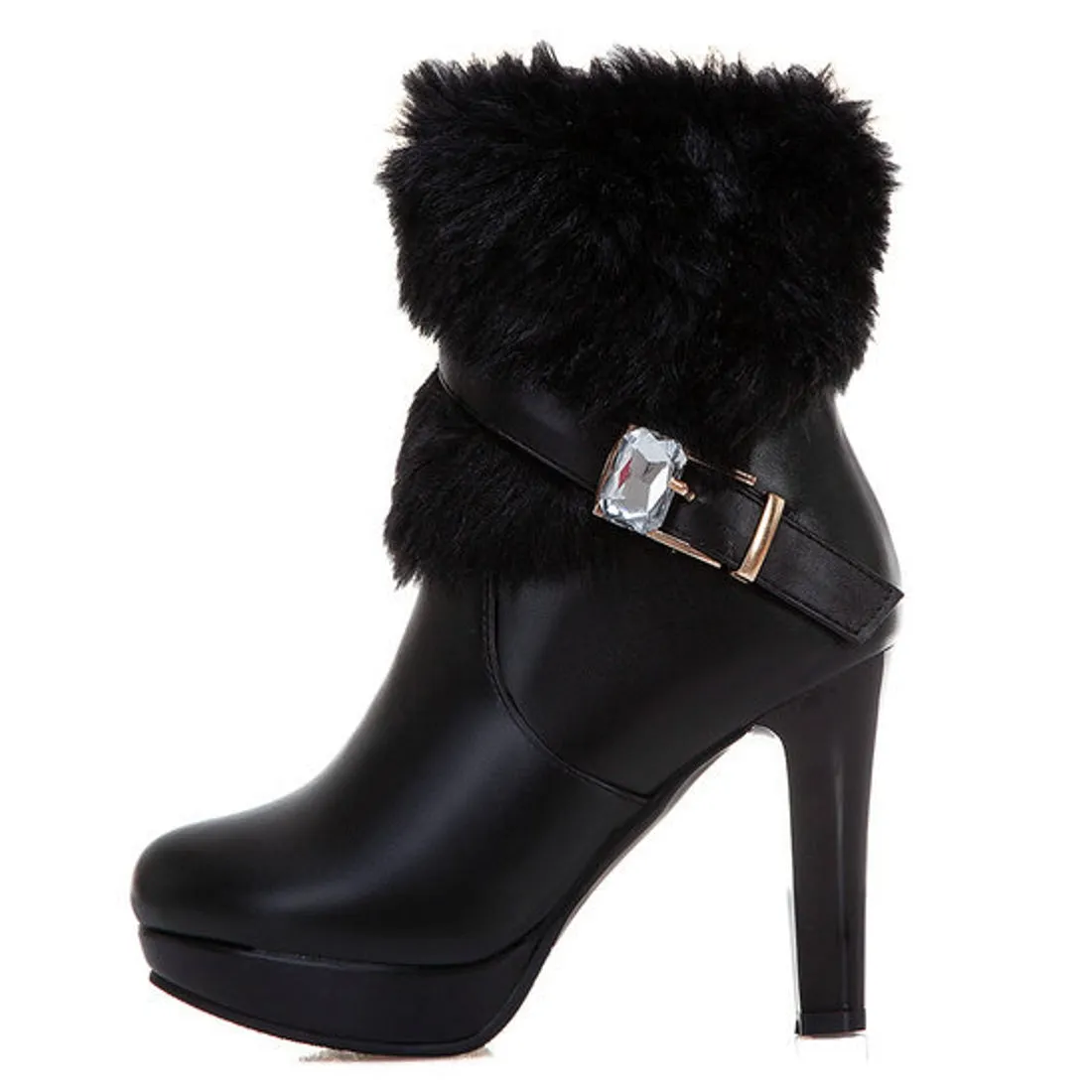 Smart Martin boots thick heel autumn and winter snow boots