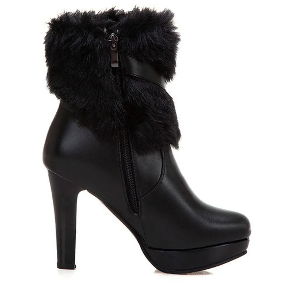 Smart Martin boots thick heel autumn and winter snow boots