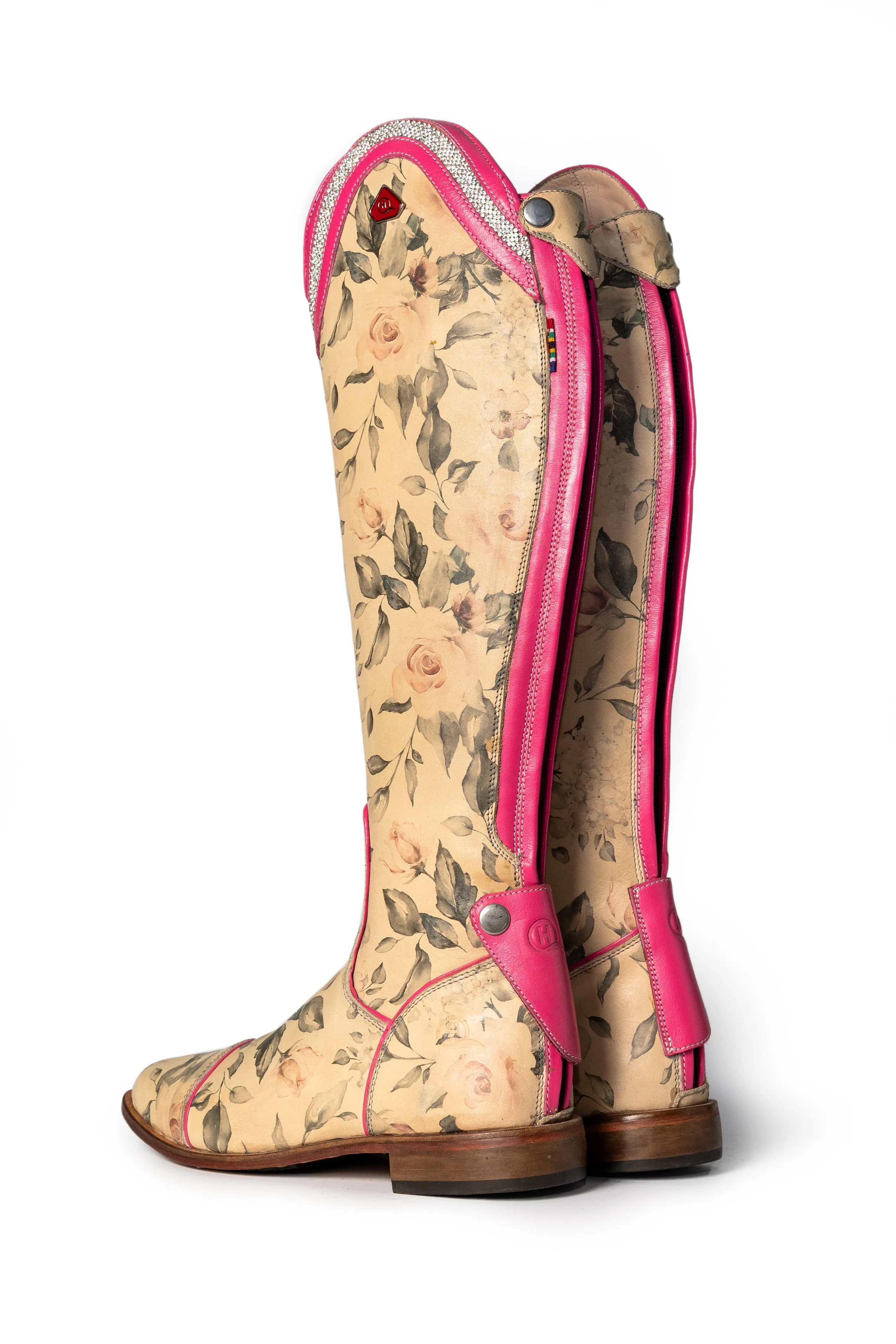 Tari Floral Sparkle Ladies Riding Boot