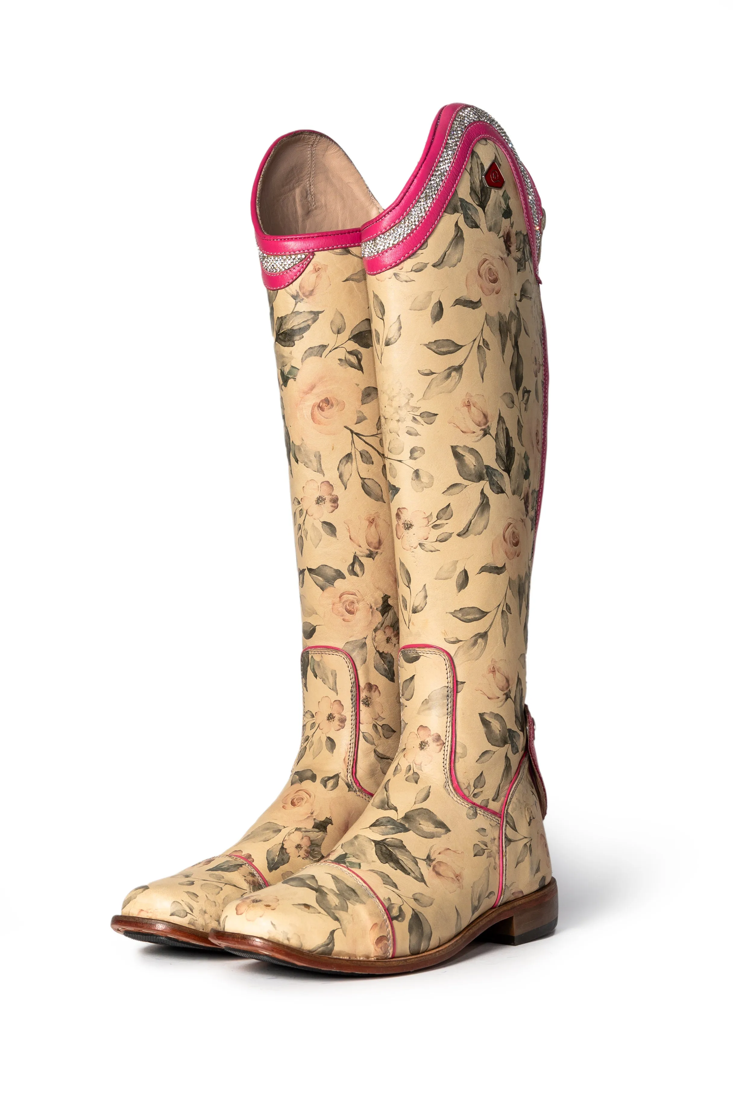 Tari Floral Sparkle Ladies Riding Boot