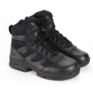 Thorogood Men's The Deuce 6" Waterproof Side Zipper Duty Boot - Black - 834-6218